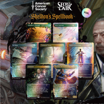 Cartas Especiales "Magic TG: Secret Lair Drop Series - Sheldon´s Spellbook - Rainbow Foil Edition"