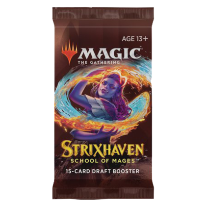 Sobre de cartas "Magic TG: Strixhaven: School of Mages - 15-Card Draft Booster"