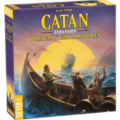 Juego de mesa "Catan: Piratas y Exploradores"