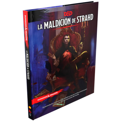 Libro para juego de rol "D&D - Quinta Edición - La Maldición de Strahd"