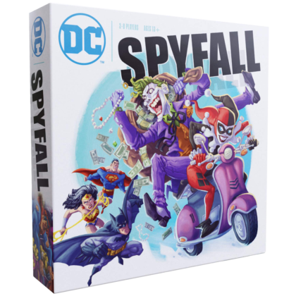 Juego de mesa "DC Spyfall"