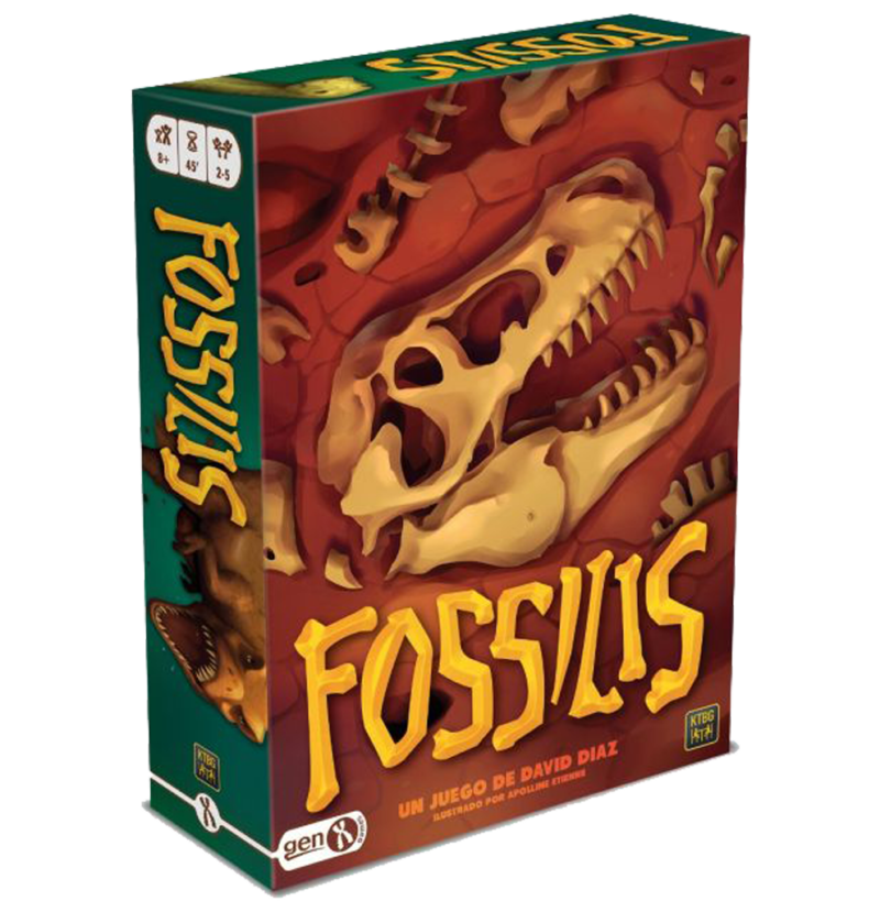 Juego de mesa "Fossilis"