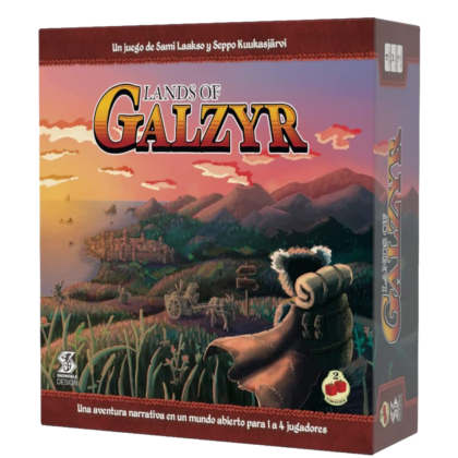 Juego de mesa "Lands of Galzyr"