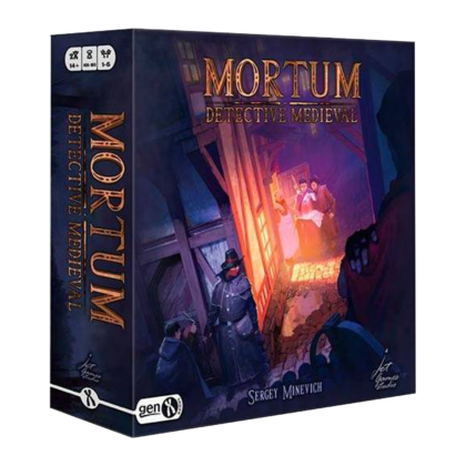 Juego de mesa "Mortum: Detective Medieval"
