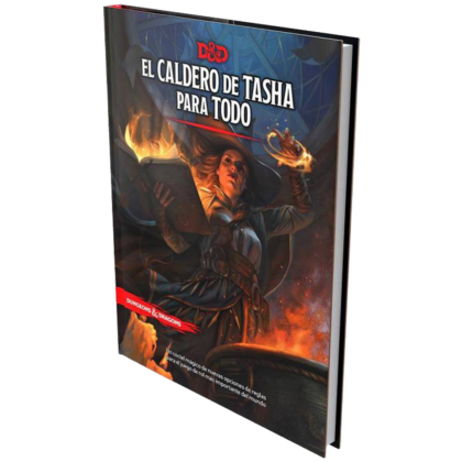 Libro para juego de rol "D&D - Quinta Edición - El Caldero de Tasha Para Todo"