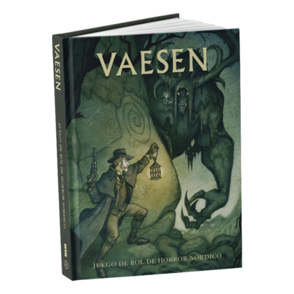 Libro para juego de rol "Vaesen - El Juego de Rol de Horror Nórdico"