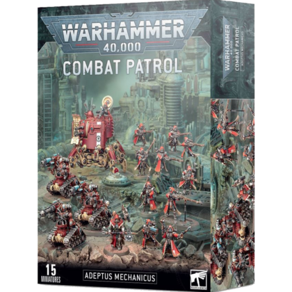 Caja para Juego de Miniatura "Warhammer 40000: Combat Patrol: Adeptus Mechanicus"