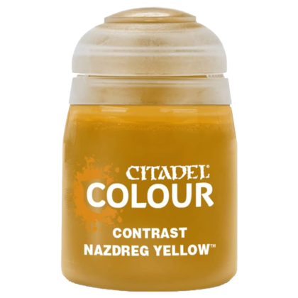 Pintura Citadel color "Contrast - Nazdreg Yellow"