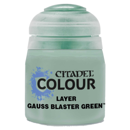 Pintura Citadel color "Layer - Gauss Blaster Green"