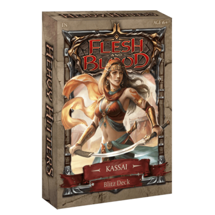 Mazo de cartas "Flesh and Blood TCG: Heavy Hitters Blitz Deck: Kassai"