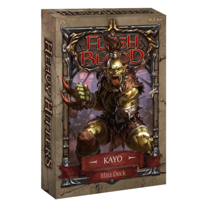 Mazo de cartas "Flesh and Blood TCG: Heavy Hitters Blitz Deck: Kayo"