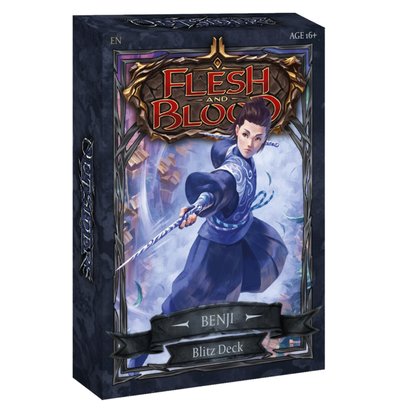 Mazo de cartas "Flesh and Blood TCG: Outsiders Blitz Deck - Benji"