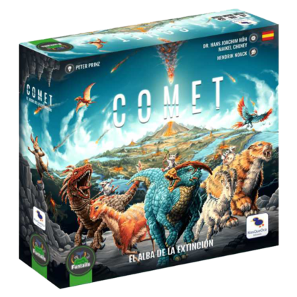 Juego de mesa "Comet El Alba de la Extinción"