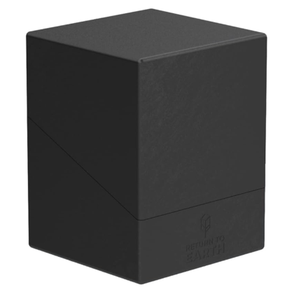 Caja para mazo "Deckbox Boulder 100+ Solid Ultimate Guard - Black"