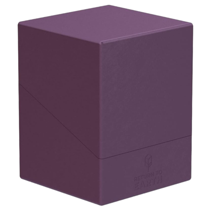 Caja para mazo "Deckbox Boulder 100+ Solid Ultimate Guard - Purple"