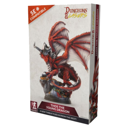 Figura "Dungeons & Lasers: Thos the Young Dragon"