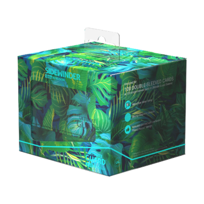 Caja para mazo "Deckbox Sidewinder Ultimate Guard 2023 – Rainforest Green"