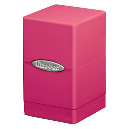 Caja para mazo "Deckbox Satin Tower Deck Box Ultra Pro – Rosa 84178"