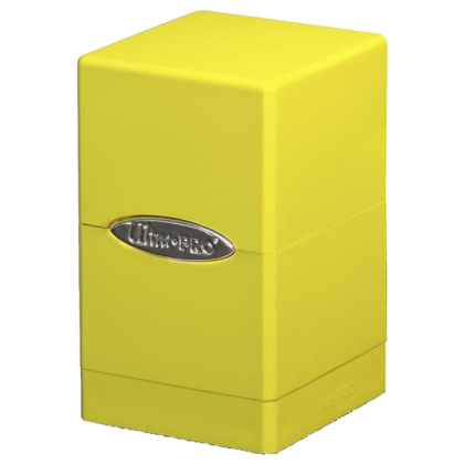 Caja para mazo "Deckbox Satin Tower Deck Box Ultra Pro – Amarillo 84182"