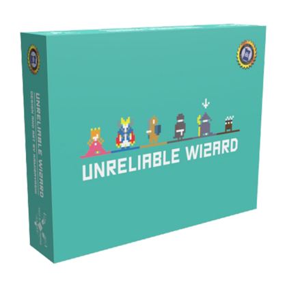 Juego de mesa "Unreliable Wizard"